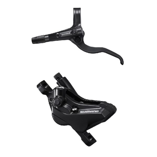 KOČNICA DISK SASTAVLJENA SHIMANO/J-KIT, BL-MT401(L), BR-MT420(F), CRNA (CRNA RUČICA), BEZ ADAPTERA, RESIN PLOČICE (BEZ HLADNJAKA), 1000MM (SMBH90SS CRN), UKLJ. CONNECTER INSERT, IND.PACK