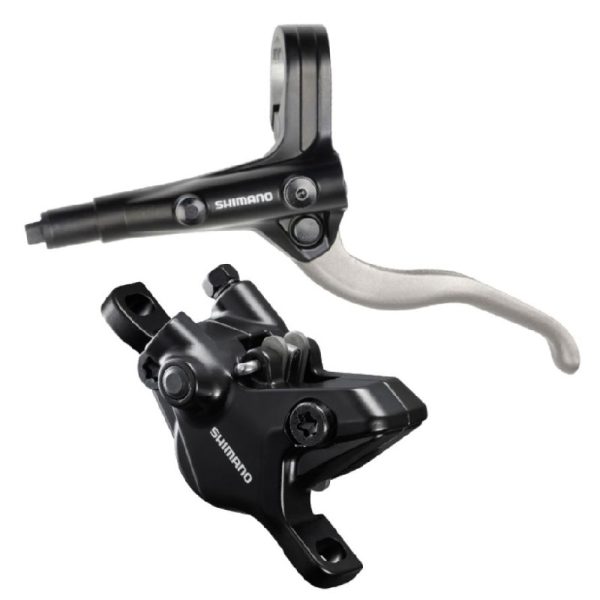 KOČNICA DISK SASTAVLJENA SHIMANO/J-KIT, BL-MT401(L), BR-MT410(F), CRNA (M. SREBRNA RUČICA), BEZ ADAPTERA, RESIN PLOČICE (BEZ HLADNJAKA),1000MM (SMBH59SS CRN),UKLJ. CONNECTER INSERT,IND.PACK