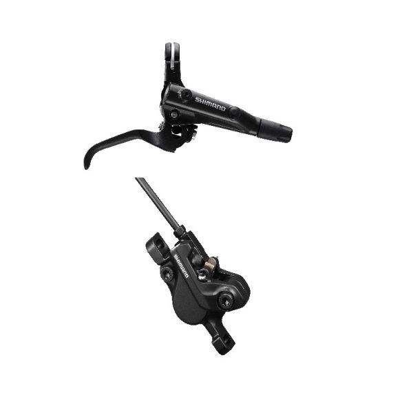 KOČNICA DISK SASTAVLJENA SHIMANO DEORE BL-MT500(R) BR-MT500(R), BEZ ADAPTERA, RESIN PLOČICE (BEZ HLADNJAKA), BUŽIR SM-BH59-SS 1700MM CRN, UKLJ. OLIVU I INSERT, CRNA, IND.PACK