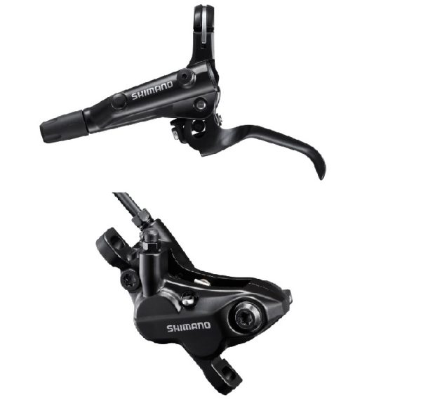 KOČNICA DISK SASTAVLJENA/J-KIT SHIMANO BL-MT501(L),BR-MT520(F), CRNA, BEZ ADAPTERA, RESIN PLOČICE(BEZ HLADNJAKA), UKLJ. OLIVU I INSERT,1000MM BUŽIR(BH90-SS CRN), IND.PACK