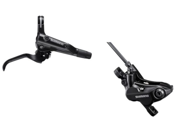 KOČNICA DISK SASTAVLJENA SHIMANO BL-MT501(R), BR-MT520(R), CRNA, BEZ ADAPTERA, RESIN PLOČICE(BEZ HLADNJAKA), UKLJ. OLIVU I INSERT, 1700MM BUŽIR(SM-BH90-SS CRN), IND.PACK