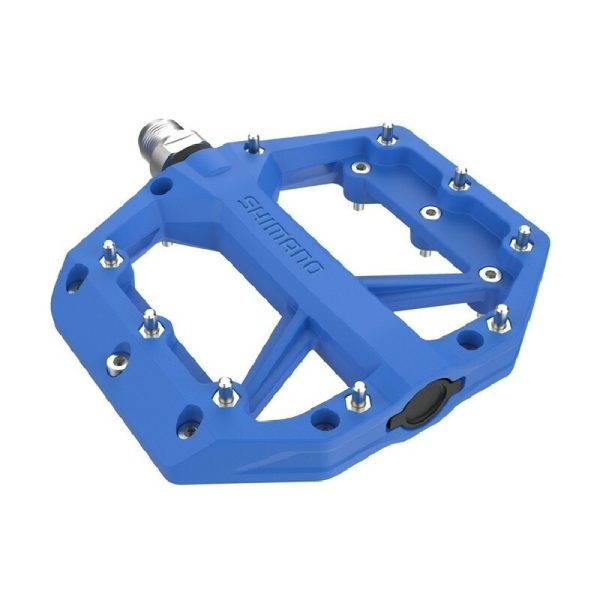 PEDALE SHIMANO PD-GR400, BEZ REFLEKTORA, PLAVE, IND.PACK