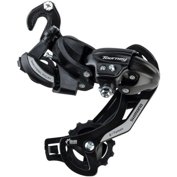 MJENJAČ ZADNJI SHIMANO RD-TY500, TOURNEY, 6/7 BRZINA, W/RIVETED ADAPTER(BMX-TRACK), W/ WHEEL TYPE CABLE GUIDE, IND.PACK