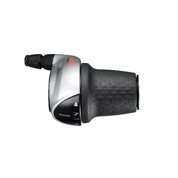 RUČICA MJENJAČA SHIMANO NEXUS SL-C3000-7, 7 BRZINE, REVO, SAJLA MJENJAČA 2330MM, BUŽIR MJENJAČA 2100MM CRN, INNER VIJAK UNIT, ZA CJ-NX10, SREBRNA, IND.PACK
