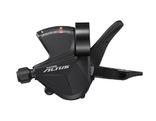 RUČICA MJENJAČA SHIMANO SL-M2010-2L, ALTUS, LIJEVA, 2 BRZINE RAPIDFIRE PLUS 1800MM INNER, UKLJ. INDIKATOR BRZINA, IND.PACK