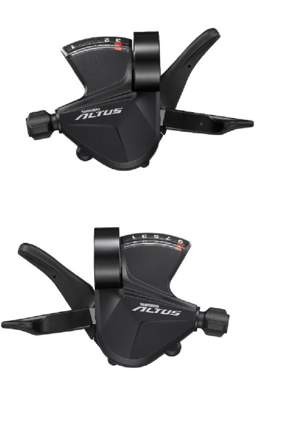 RUČICA MJENJAČA SHIMANO ALTUS SL-M2010, DESNA I LIJEVA, 3X9 BRZINA, UKLJ. OGD, W/CBL(2050X 1800MM INNER/600X600X300MM:SP41 CRN BUŽIR), IND.PACK