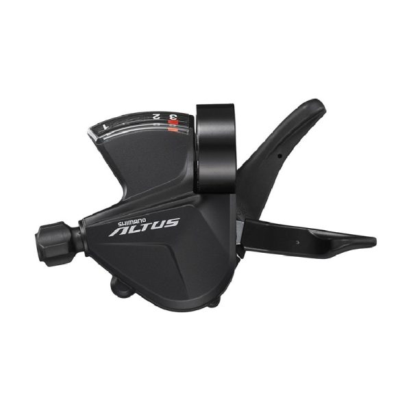 RUČICA MJENJAČA SHIMANO ALTUS SL-M2010, LIJEVA, 3 BRZINE RAPIDFIRE PLUS,  1800MM SAJLA, UKLJ. OGD, IND.PACK