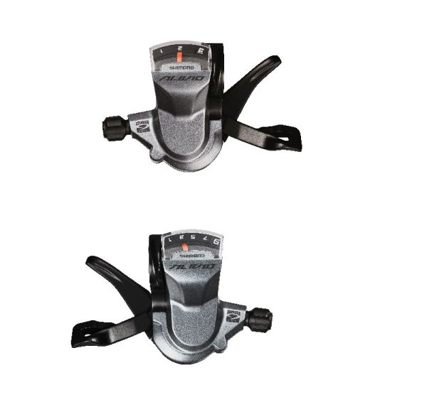 RUČICA MJENJAČA SHIMANO ALIVIO SET SL-M4000, DESNA I LIJEVA 3X9 BRZINA SA O.G.D., UKLJ. CBL(2050X 1800MM STAINLESS INNER/600X600X300MM SP41 CRN BUŽIR), IND.PACK