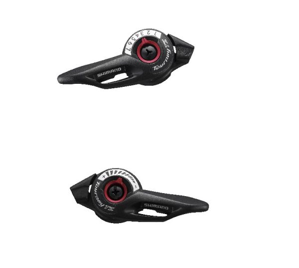 RUČICA MJENJAČA SHIMANO TZ SL-TZ500, 7DESNA I L(FRICTION) THUMB SHIFTER 2050X1800MM INNER, 600X600X300MM CRN BUŽIR, IND.PACK