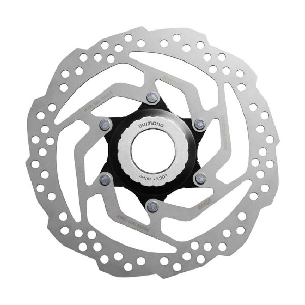 ROTOR ZA DISK KOČNICU SHIMANO SM-RT10, S 160MM SA ZAKLJUČNIM PRSTENOM(UNUTARNJA I VANJSKA SERACIJA, CRN), SAMO ZA RESIN PLOČICE, IND.PACK