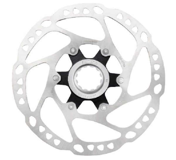 ROTOR ZA DISK KOČNICU SHIMANO DEORE SM-RT64, S 160MM, UKL. ZAKLJUČNI PRSTEN (UNUTARNJA SERACIJA, CRNA), IND.PACK