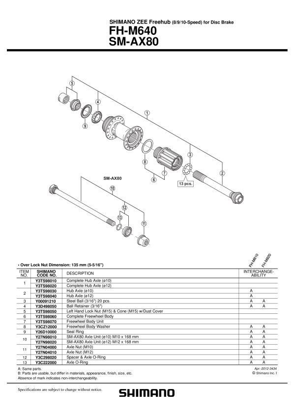 KONUS SHIMANO FH-M640 LIJEVA MATICA ZAKLOPKE M15 SA PROTIPRAŠNIM POKLOPCEM