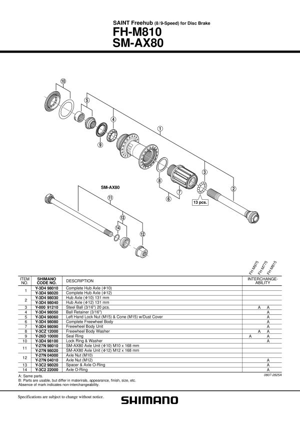 KONUS SHIMANO FH-M810 LIJEVI M15 I CONE M15 SA PROTIPRAŠNIM POKLOPCEM SHIMANO