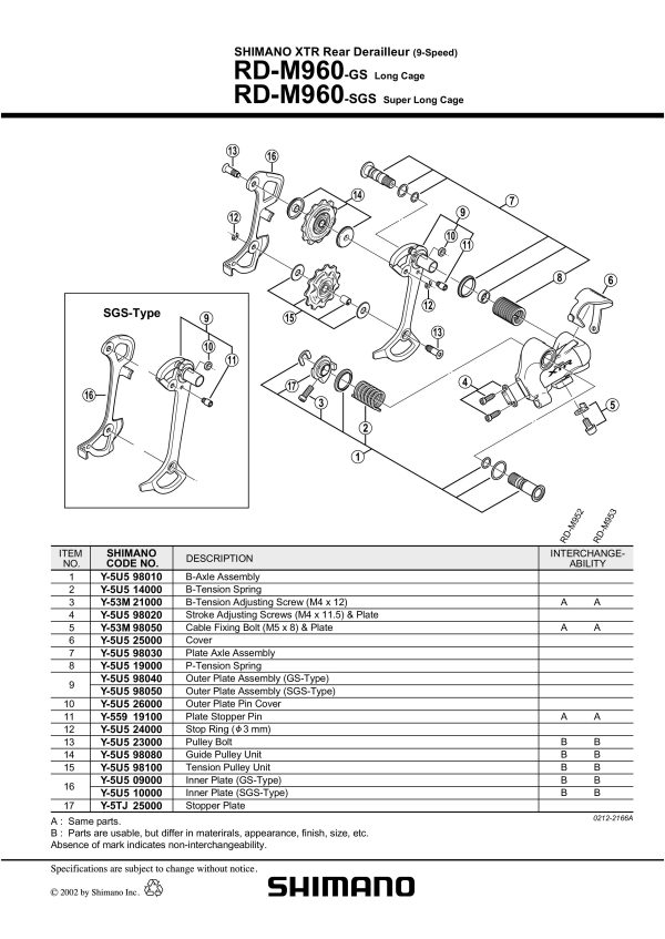 KOTAČIĆ ZADNJEG MJENJAČA SHIMANO XTR RD-M960, GUIDE PULLEY - Slika 2