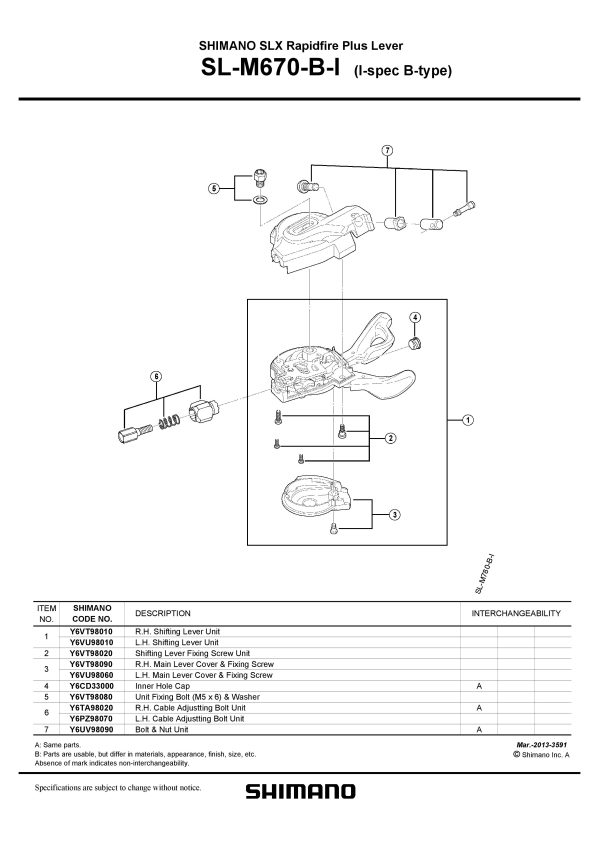 VIJAK I MATICA SHIMANO SL-M670-B-I - Slika 2