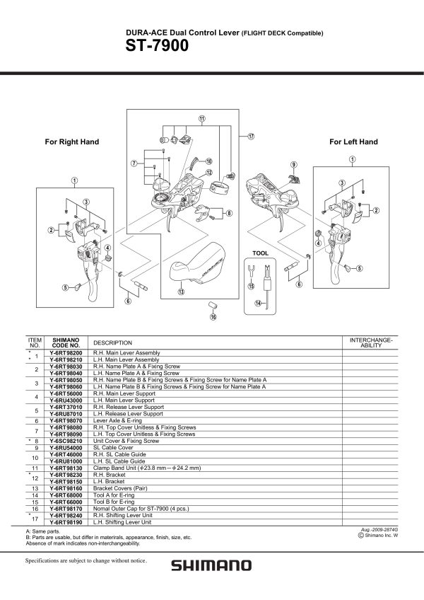 ALAT SHIMANO ZA ST-7900 E-RING (TOOL B) - Slika 2