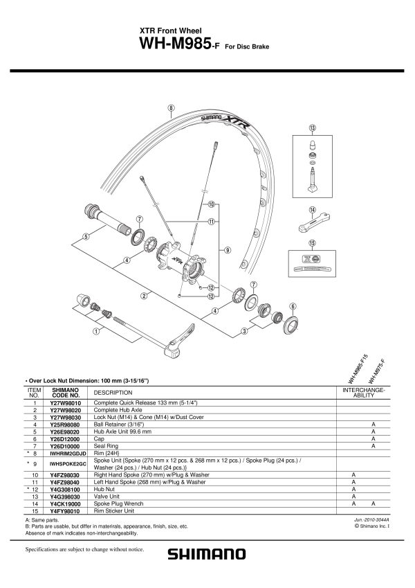 KONUS SHIMANO ZA WH-M985F MATICA ZAKLJUČNA (M14)/CONE(M14) SA PROTIPRAŠNIM POKLOPCEM - Slika 2