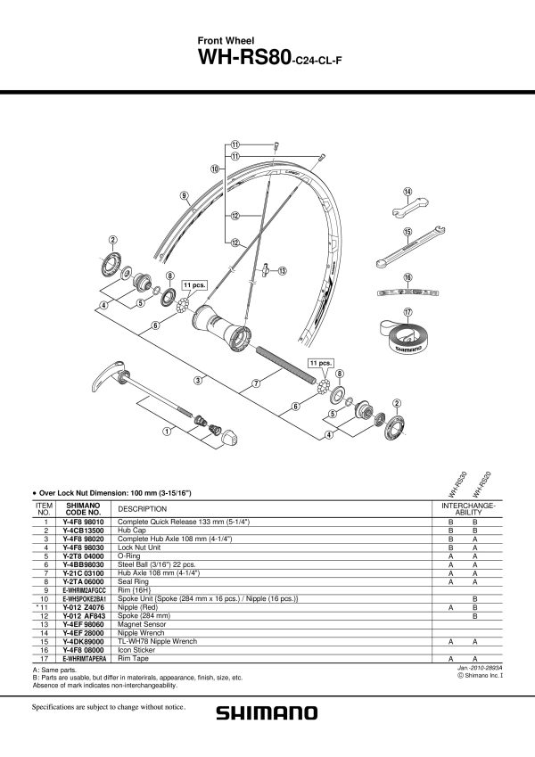 NALJEPNICA SHIMANO ICON WH-RS80-C24-CL-F - Slika 2