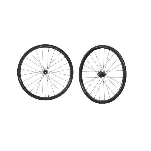 KOTAČ SHIMANO, WH-R9270-C36-TL, DURA-ACE, F:24H/R:24H, FOR 12-S, OLD:100/142MM, F/R:12MM E-THRU, TUBELESS, W/TUBELESS TAPE, W/BAG FOR CL DISC, IND.PACK