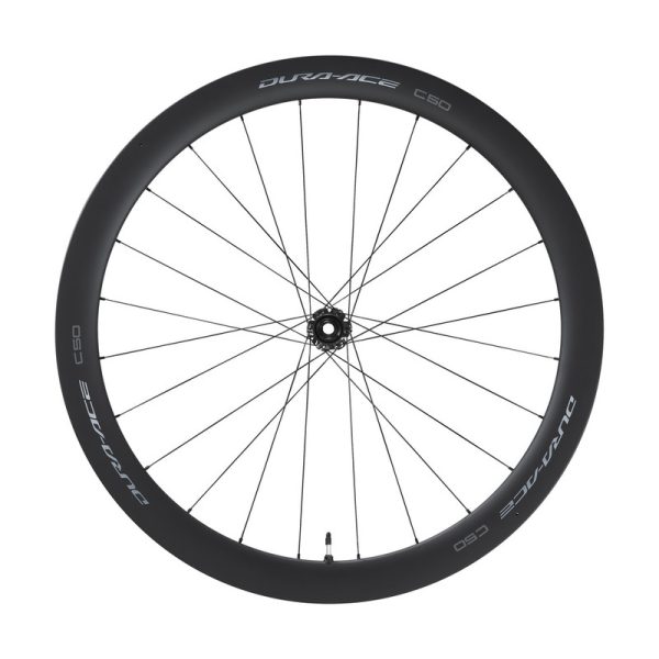 WHEEL, WH-R9270-C50-TL, DURA-ACE, FRONT, 24H, OLD:100MM, F:12MM E-THRU, TUBELESS W/TUBELESS TAPE, W/O BAG FOR CL DISC, IND.PACK