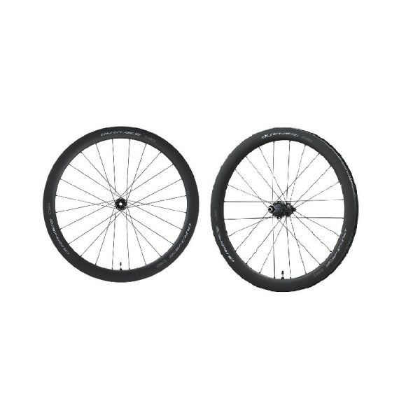 KOTAČ SHIMANO, WH-R9270-C50-TL, DURA-ACE, F:24H/R:24H, FOR 12-S, OLD:100/142MM, F/R:12MM E-THRU, TUBELESS, W/TUBELESS TAPE, W/BAG FOR CL DISC, IND.PACK