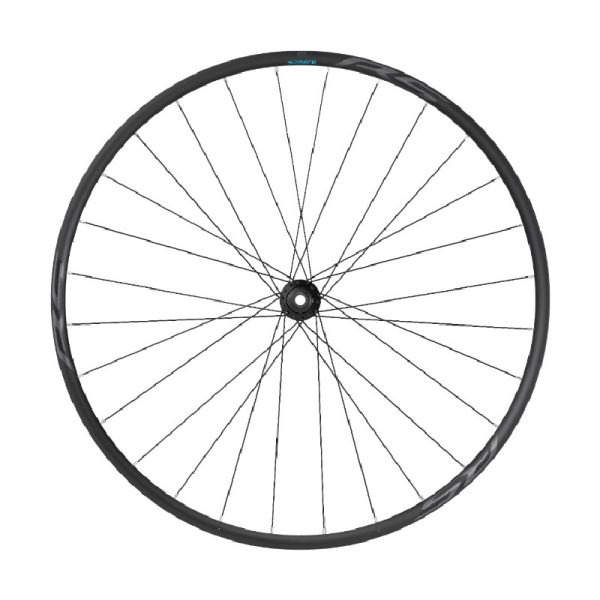 KOTAČ SHIMANO, WH-RS171-700C, FRONT, 28H, OLD:100MM, F:12MM E-THRU, CLINCHER, BLACK, W/STANDARD STICKER, W/RIM TAPE,FOR CL DISC, IND.PACK