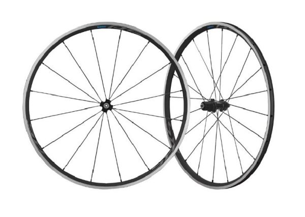 KOTAČ SHIMANO WH-RS300, P:16R Z:20R, ZA 11/10 BRZINA, OLD:100/130MM, R-QR:163MM, CLINCHER, CRN, SA TRAKOM KOTAČA, IND.PACK