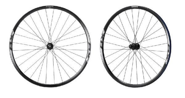 KOTAČ SHIMANO WH-RX010,F:28R/R:28R, CRN,  STANDARD NALJEPNICA, ZA 10-11 BRZINA, CL DISC, OBRUČ(SA TRAKOM) CLINCHER 622-17C,R-QR:173MM,135MM OLD, BEZ TORBE, IND.PACK