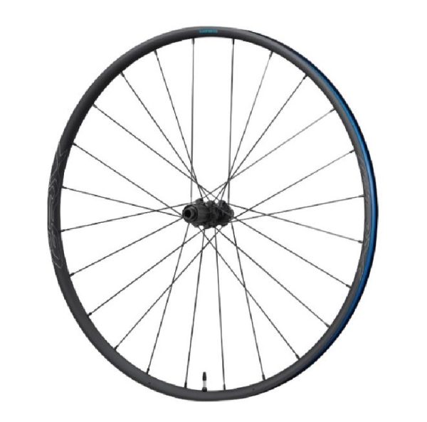 KOTAČ SHIMANO, WH-RX570-700C, FRONT, 24H, OLD:100MM, F:12MM E-THRU, TUBELESS, BLACK, W/TUBELESS TAPE, FOR CL DISC, IND.PACK
