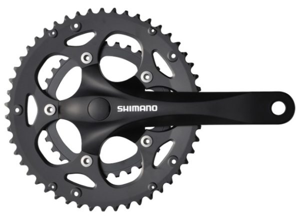 POGON SHIMANO CLARIS FC-2350, 50X34Z, POLUGA 175MM, ZA STRAŽNJI 8 BRZINA, BEZ ŠTITNIKA, CRN, BULK