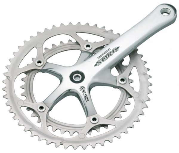 POGON SHIMANO SORA FC-3301, 52X39Z, POLUGA 175MM, ZA STRAŽNJI 8 BRZINA, OCTALINK, BEZ ŠTITNIKA, IND.PACK