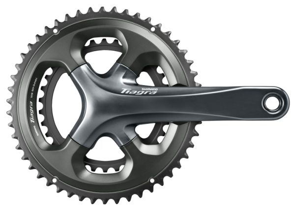 POGON SHIMANO TIAGRA FC-4700, 52X36Z, POLUGA 172.5MM, ZA STRAŽNJI 10 BRZINA, IZ 2 DIJELA, BEZ OSOVINE POGONA, IND.PACK