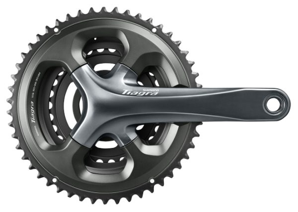 POGON SHIMANO TIAGRA FC-4703, 50X39X30Z, POLUGA 175MM, ZA STRAŽNJI 10 BRZINA, IZ 2 DIJELA, BEZ OSOVINE POGONA, IND.PACK