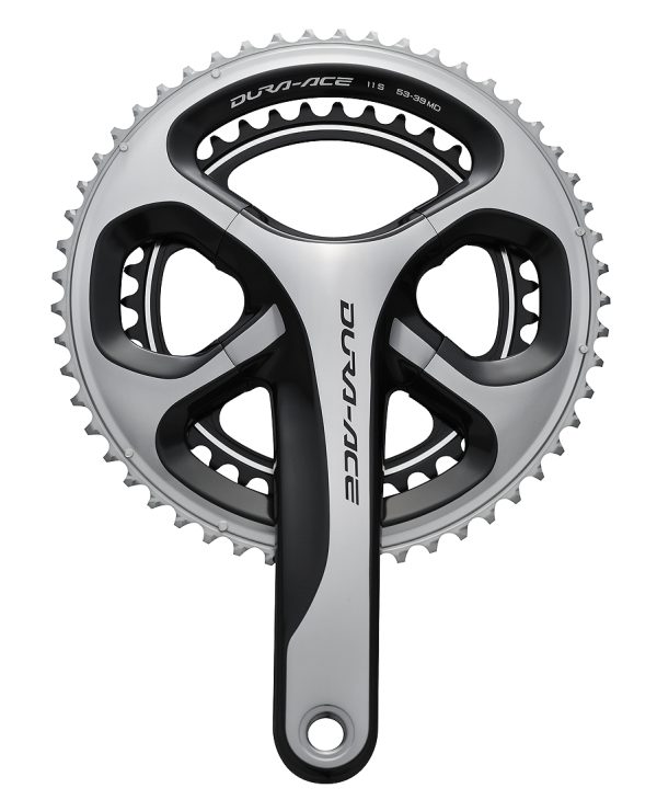 POGON SHIMANO DURA-ACE FC-9000, 52X36Z, POLUGA 170MM, ZA STRAŽNJI 11 BRZINA, HOLLOWTECH2, BEZ OSOVINE POGONA SM-BB9000, IND.PACK - Slika 2