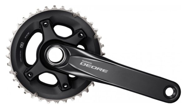 POGON SHIMANO DEORE FC-M6000-2, 36X26Z, POLUGA 170MM, ZA STRAŽNJI 10 BRZINA, IZ 2 DIJELA, BEZ ŠTITNIKA, BEZ OSOVINE POGONA, IND.PACK