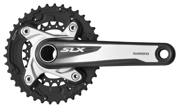 POGON SHIMANO SLX FC-M675, 38X24Z, 170MM, ZADAJ 10 BRZINA, HOLLOWTECH 2, UKLJ. OSOVINU POGONA, IND.PACK