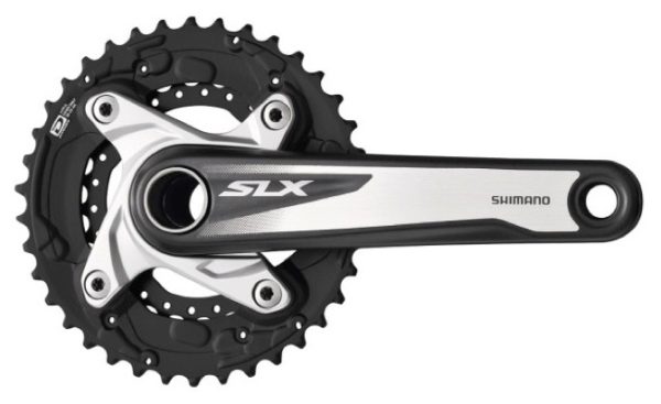 POGON SHIMANO SLX FC-M677, 38X24Z, POLUGA 170MM, ZA STRAŽNJI 10 BRZINA, HOLLOWTECH 2, BEZ OSOVINE POGONA, IND.PACK