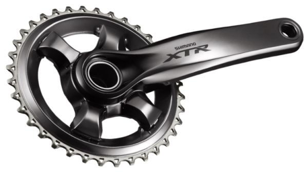 POGON SHIMANO XTR FC-M9000-1, BEZ LANČANIKA, 175MM, ZA STRAŽNJI 11 BRZINA, BEZ OSOVINE POGONA, SA VIJKOM I MATICOM, ZA CHAINLINE 50.4MM, IND.PACK