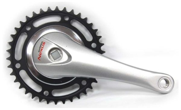 POGON SHIMANO NEXUS FC-NX60, 38Z, POLUGA 170MM, BEZ VIJAKA POLUGE, BULK