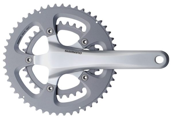 POGON SHIMANO FC-R700, COMPACT, DOUBLE 172.5MM HOLOWTECH 2, ZA 10-BRZINA, 50X34Z UKLJ. OSOVINA POGONA(SM-FC6600BSA), BEZ ALATA-FC16 I FC32, IND.PACK