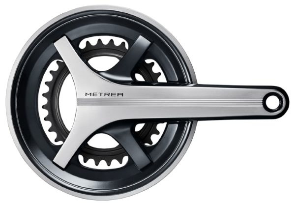 POGON SHIMANO METREA FC-U5000-2, 46X32Z, POLUGA 175MM, ZA STRAŽNJI 11 BRZINA, IZ 2 DIJELA, ŠTITNIK, BEZ OSOVINE POGONA, IND.PACK