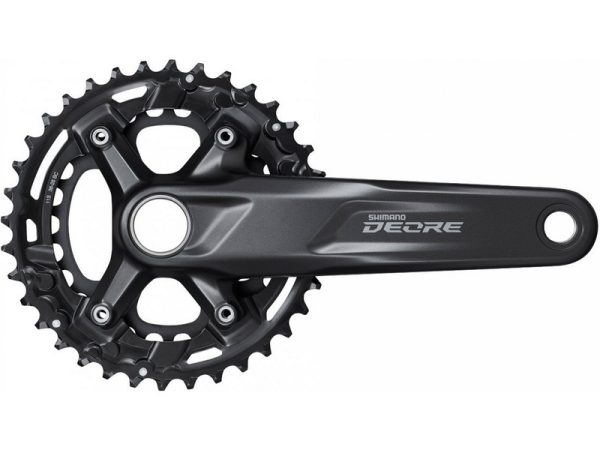 POGON SHIMANO DEORE FC-M5100-2, ZA STRAŽNJI 11 BRZINA, IZ 2 DIJELA, 175MM, 36-26Z BEZ ŠTITNIKA, BEZ OSOVINE POGONA, ZA CHAIN LINE 48.8MM, IND.PACK