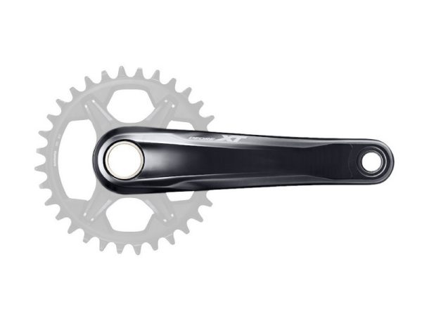 POGON SHIMANO DEORE XT FC-M8100-1, ZA STRAŽNJI 12 BRZINA, HOLLOWTECH 2, POLUGA 165MM, BEZ LANČANIKA, BEZ ŠTITNIKA, BEZ OSOVINE POGONA, ZA CHAINLINE 52MM, UKLJ. TL-FC41, IND.PACK