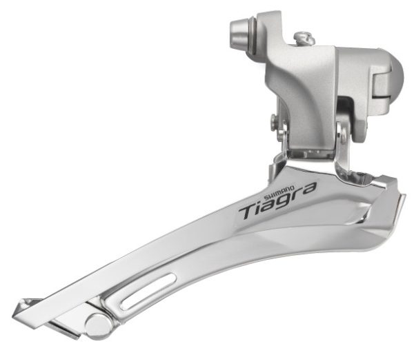 MJENJAČ PREDNJI SHIMANO TIAGRA FD-4600, ZA DOUBLE POGON, ZA STRAŽNJI 10 BRZINA, OBUJMICA 34.9MM, IND.PACK