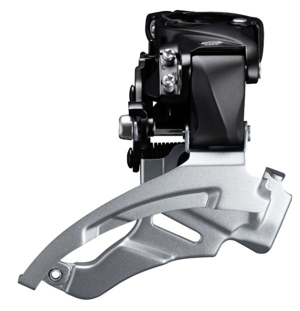 MJENJAČ PREDNJI SHIMANO ALTUS FD-M2000, ZA TRIPLE POGON, ZA STRAŽNJI 9 BRZINA, DOWN SWING, DUAL PULL, OBUJMICA 34.9MM (SA ADAPTEROM 31.8MM I 28.6MM), ZA 40Z TOP, CS ANGLE 66-69, CHAINLINE 50MM, IND.PACK