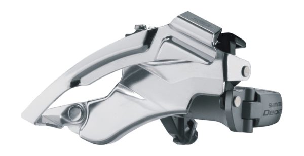 MJENJAČ PREDNJI SHIMANO DEORE LX FD-M580, ZA TRIPLE POGON, TOP SWING, DUAL PULL, OBUJMICA (SA ADAPTEROM 28.6MM), ZA 44Z, CS ANGLE 66-69, BULK