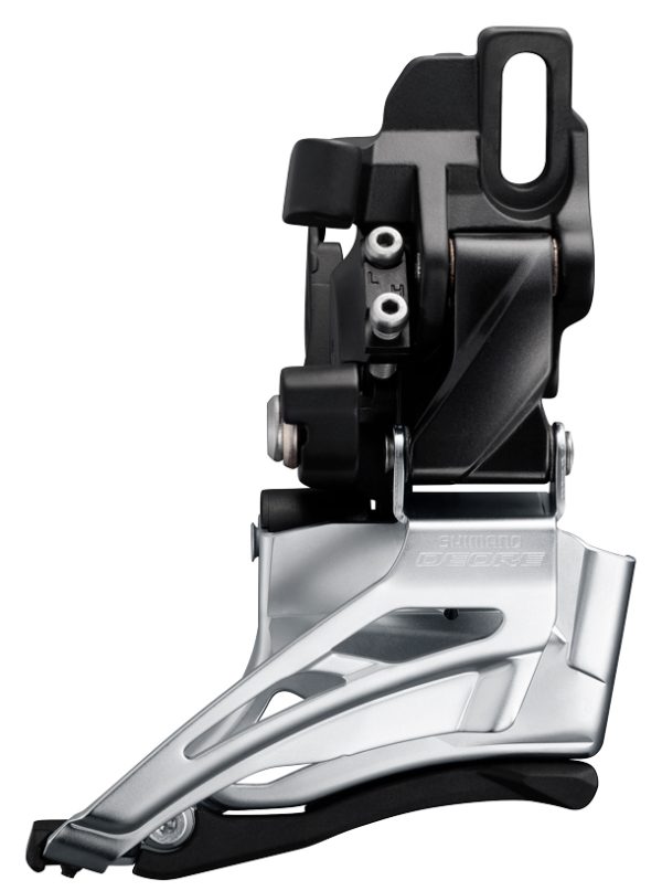 MIJENJAČ PREDNJI SHIMANO, FD-M6025-D, DEORE, FOR 2X10, DOWN-SWING, DUAL-PULL, DIRECT MOU NT, CS-ANGLE: 66-69, FOR TOP GEAR:34- 38T, CL:48.8MM, IND.PACK