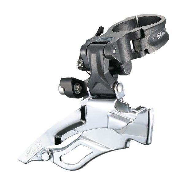 MJENJAČ PREDNJI SHIMANO SLX FD-M661-10, ZA TRIPLE POGON, ZA 10 BRZINA, DOWN SWING, DUAL PULL, OBUJMICA 34.9MM (SA ADAPTEROM 31.8MM I 28.6MM), ZA 42Z, CS ANGLE 66-69, IND.PACK