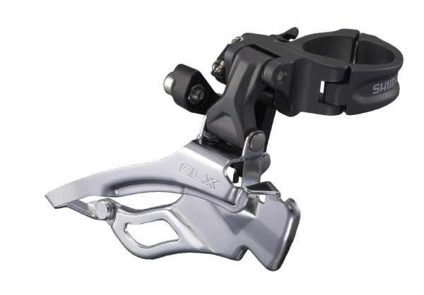 MJENJAČ PREDNJI SHIMANO SLX FD-M661, ZA TRIPLE POGON, ZA STRAŽNJI 9 BRZINA, DOWN SWING, DUAL PULL, OBUJMICA 34.9MM, ZA 44Z, CS ANGLE 66-69, CL 50MM, BULK