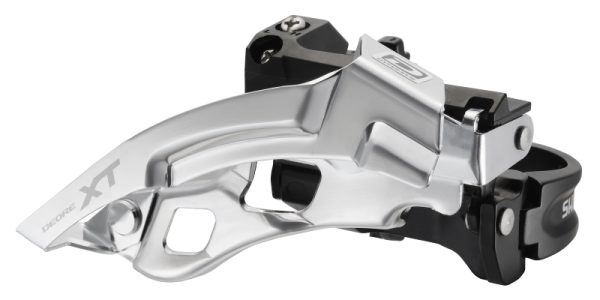 MJENJAČ PREDNJI SHIMANO DEORE XT FD-M780, TOP SWING, DUAL PULL, OBUJMICA 34.9MM SA ADAPTEROM 31.8MM I 28.6MM, ZA 42Z, CS ANGLE 66-69, IND.PACK